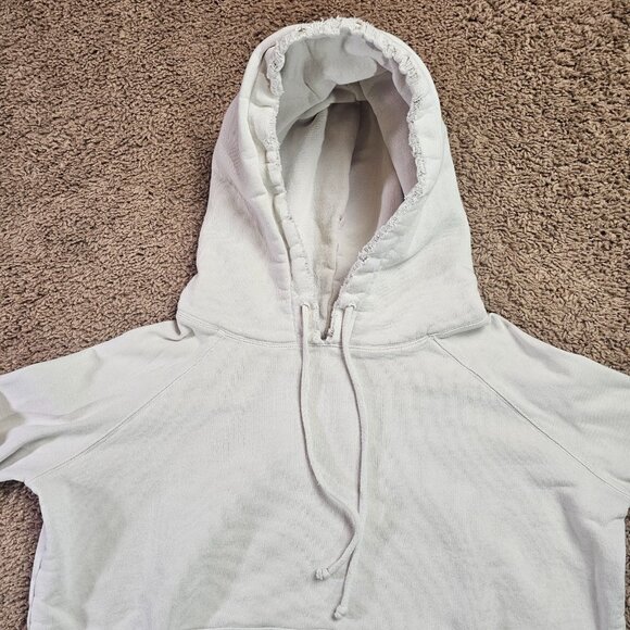 Frank & Eileen Tee Lab Hoodie Womens Large White Pullover 100% Cotton USA Read - Picture 3 of 13
